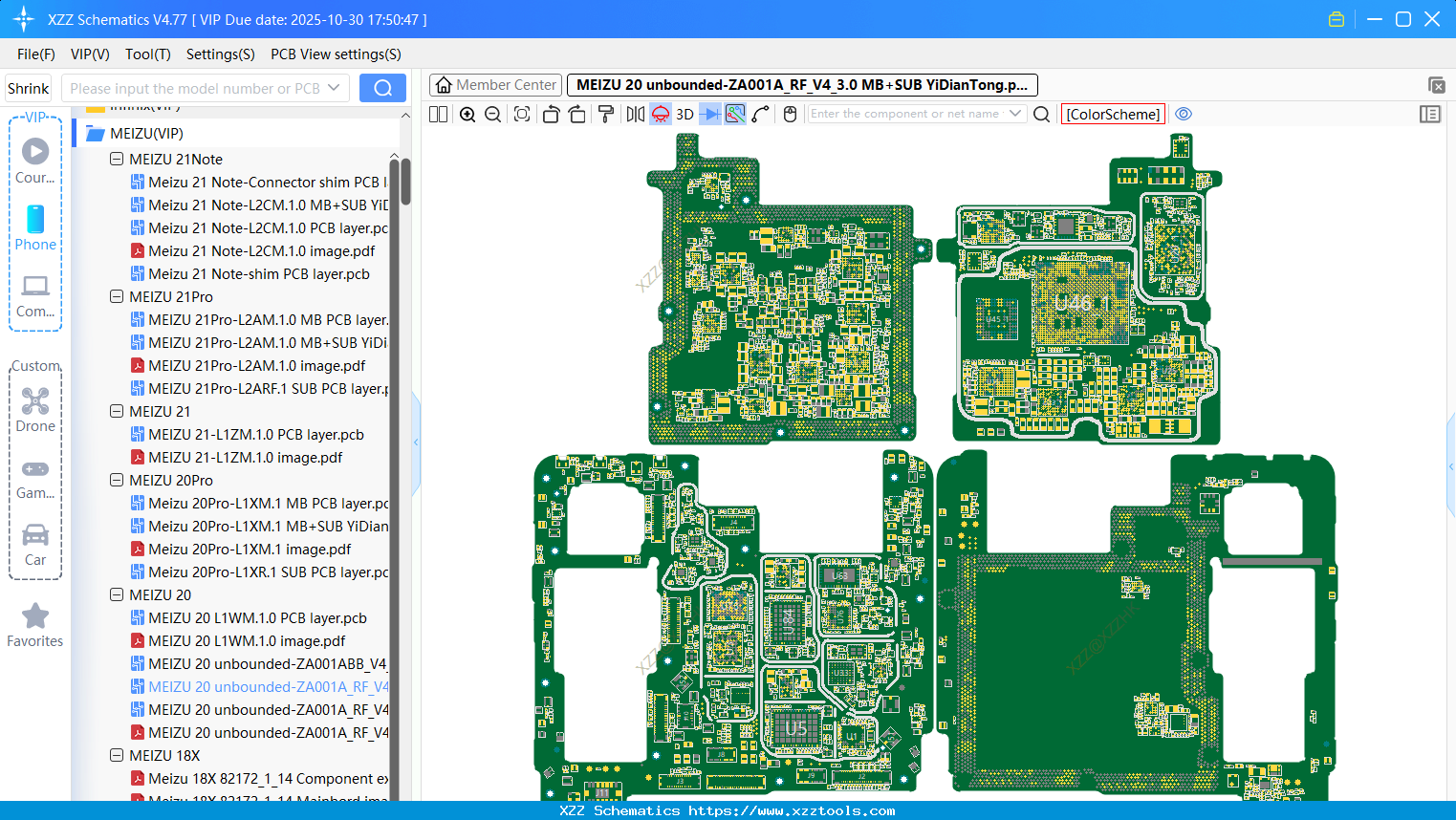 MEIZU 20 Unbounded-ZA001A_RF_V4_3.0 MB+SUB bitmap